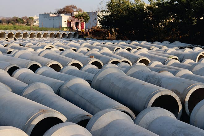 Cement Pipes