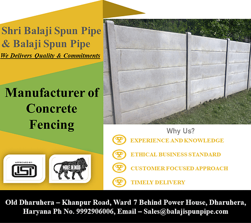 Manufacturer-of-Concrete-Fencing