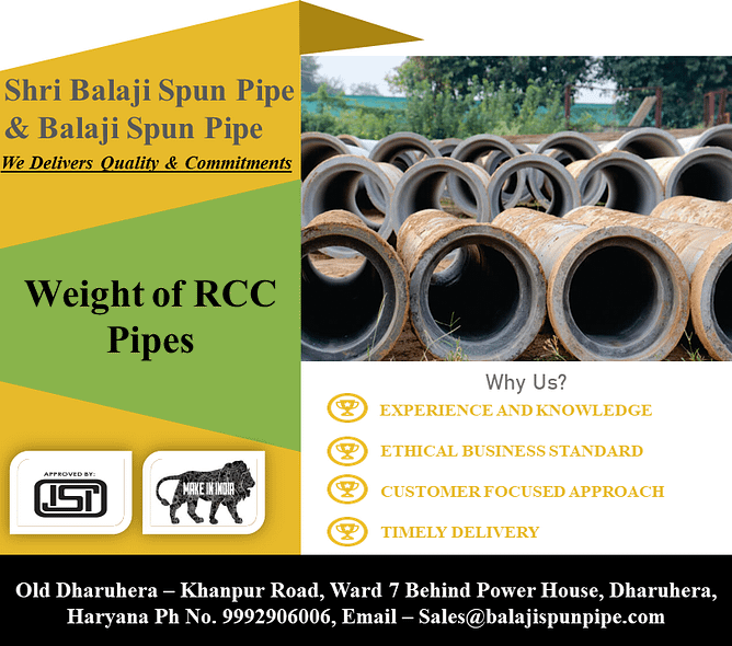 Weight-of-Rcc-Pipes